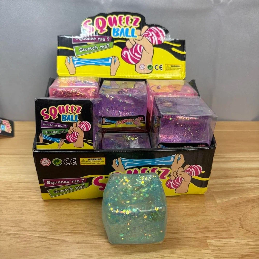 Squishy Brand Squeez Ball Glitter Squishy